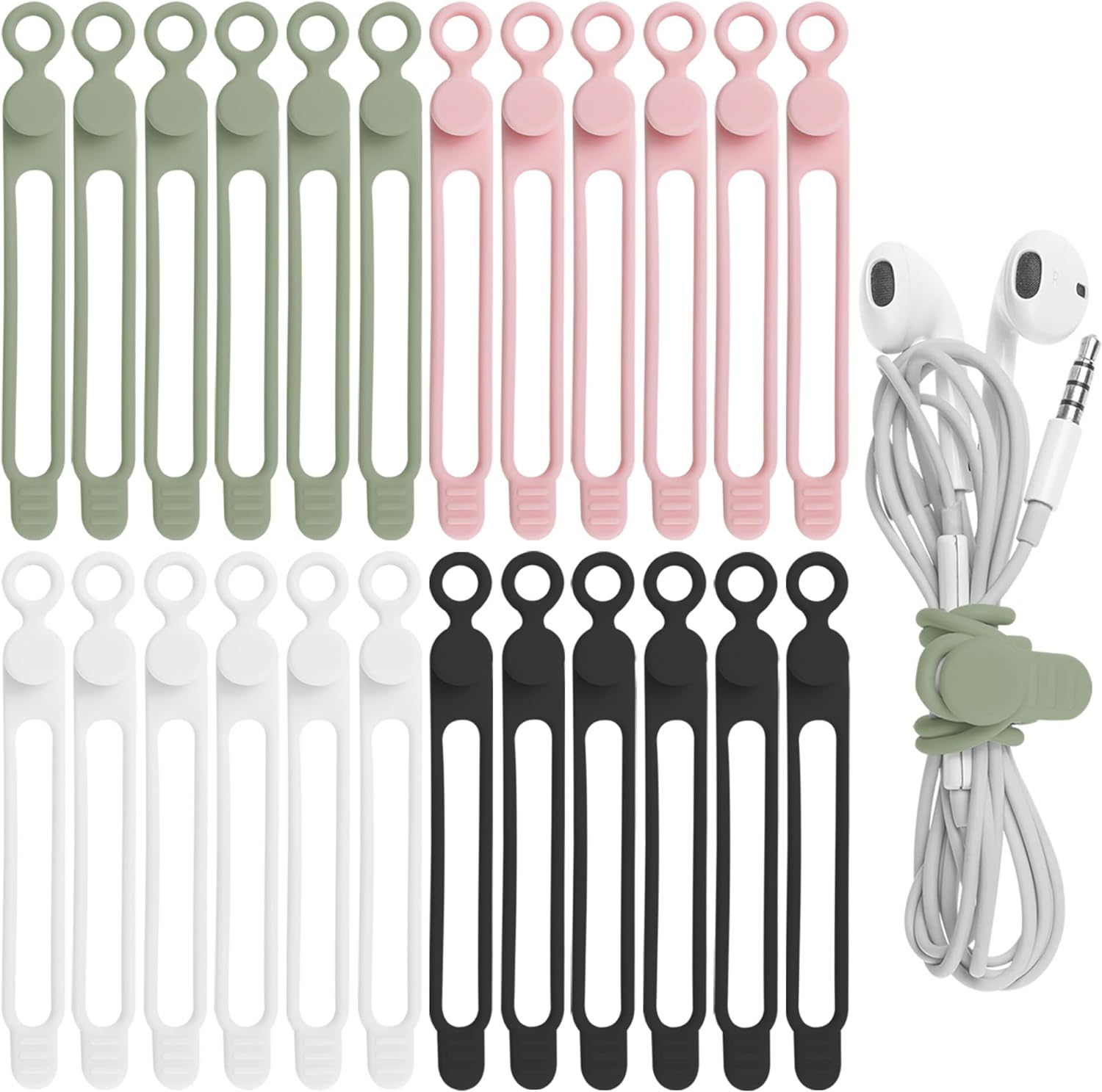 Tame Your Tangled Cords: Review of Nearockle Silicone Cable Straps