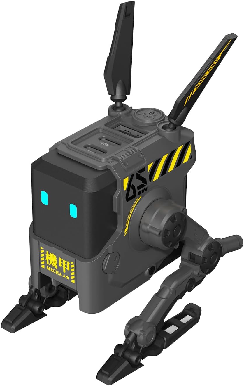 Charge Fast & Efficient: GravaStar 65W Alpha65 Robot Charger Review