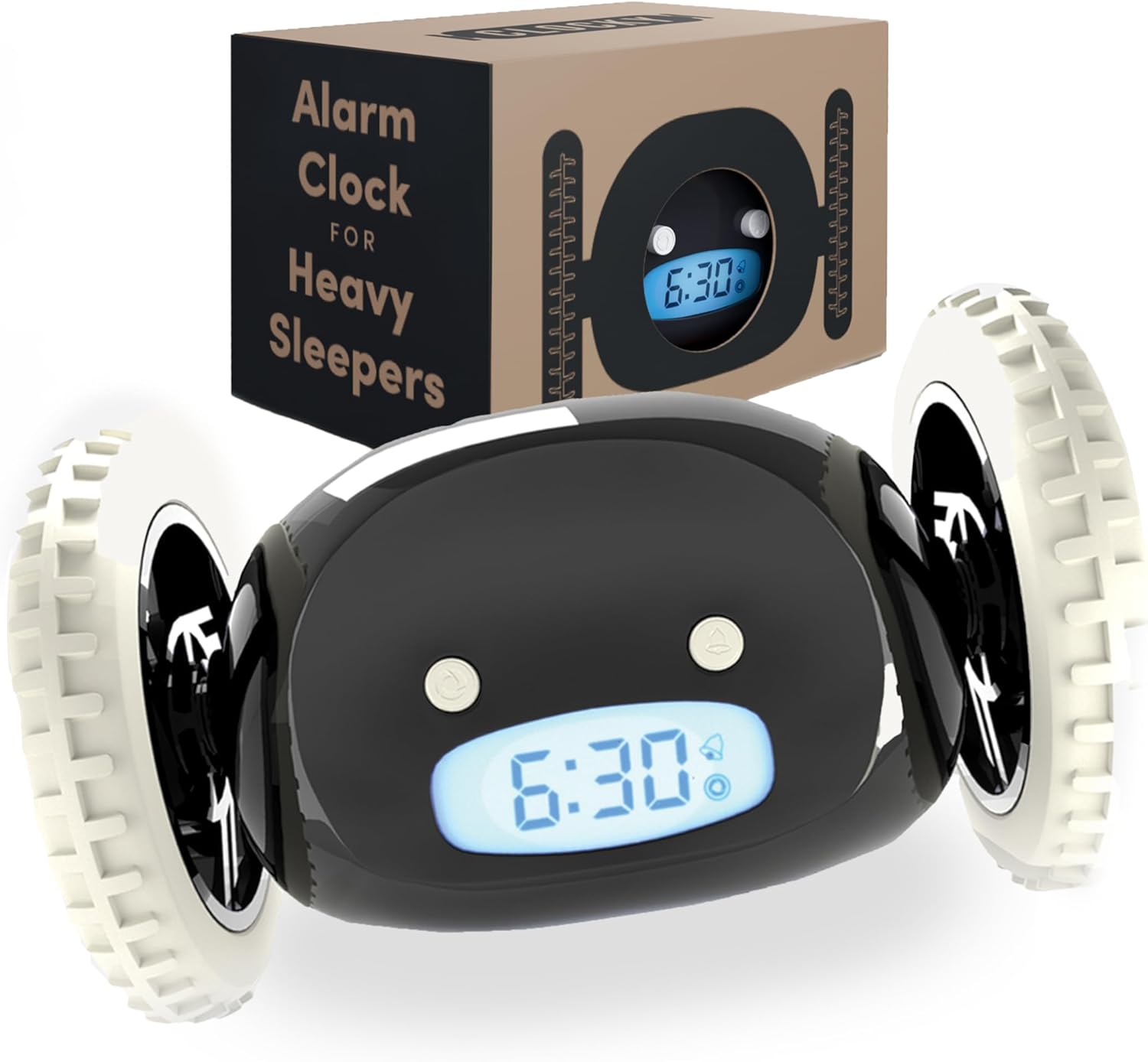 Wake Up on the Run: Meet CLOCKY, the Ultimate Alarm for Heavy Sleepers!