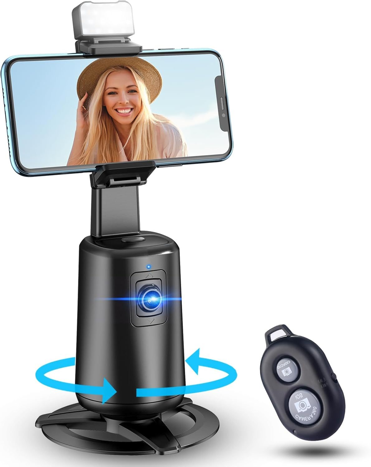 Capture Every Moment: The Ultimate Auto Face Tracking Tripod for TikTok and More!