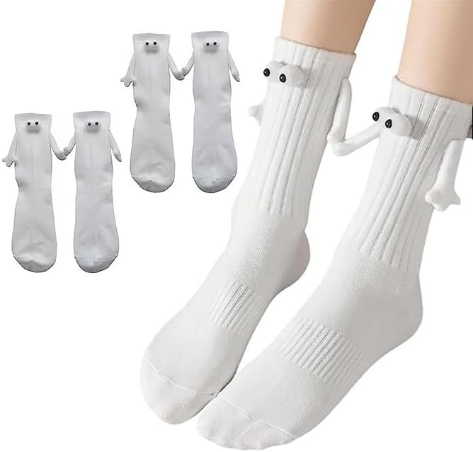Hold On Tight: Fun Magnetic Holding Hands Socks for Everyone!