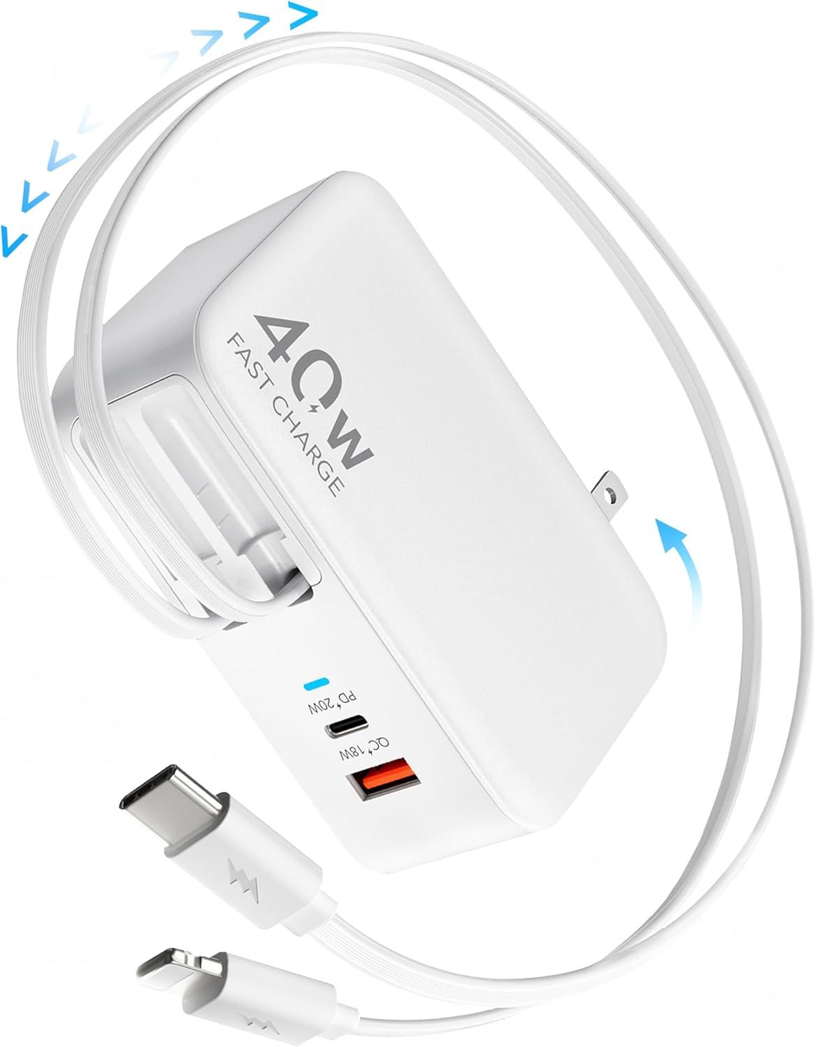 Power Up Anywhere: The Ultimate 4-in-1 Retractable Gan Wall Charger Review