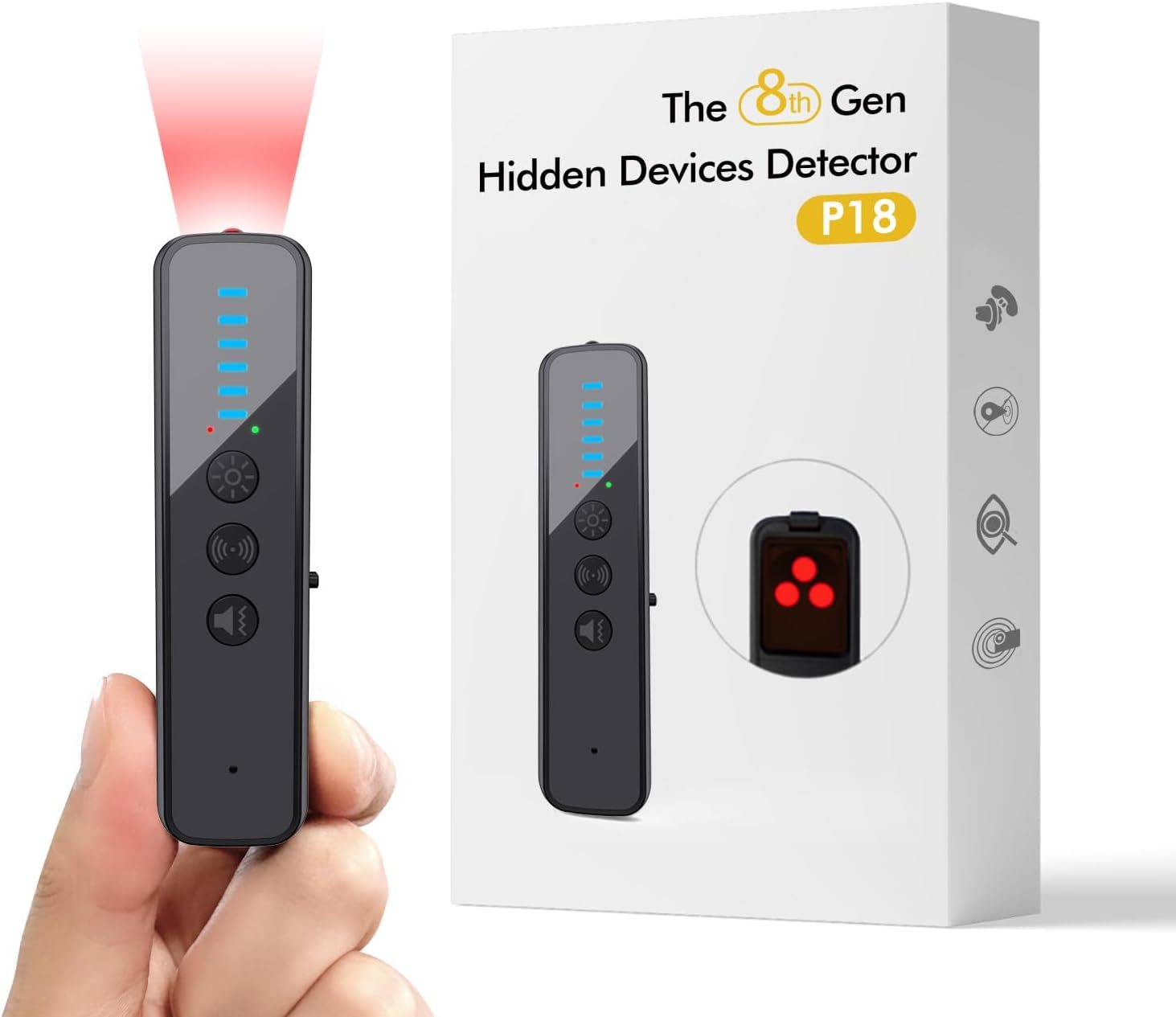 Stay Secure: The Ultimate Review of the Upgraded Hidden Camera Detector!