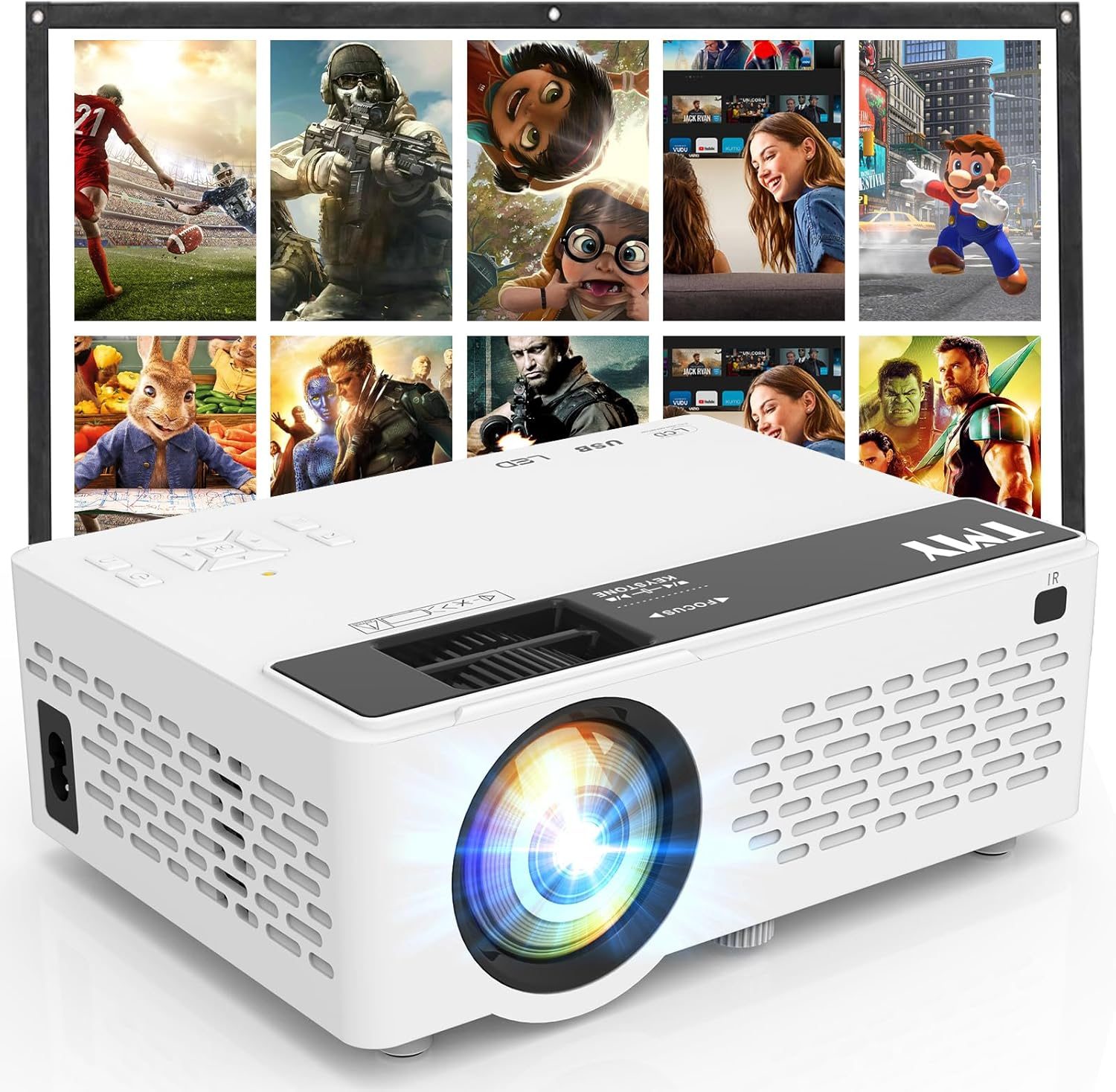 Transform Your Movie Nights: TMY Mini Projector Review!