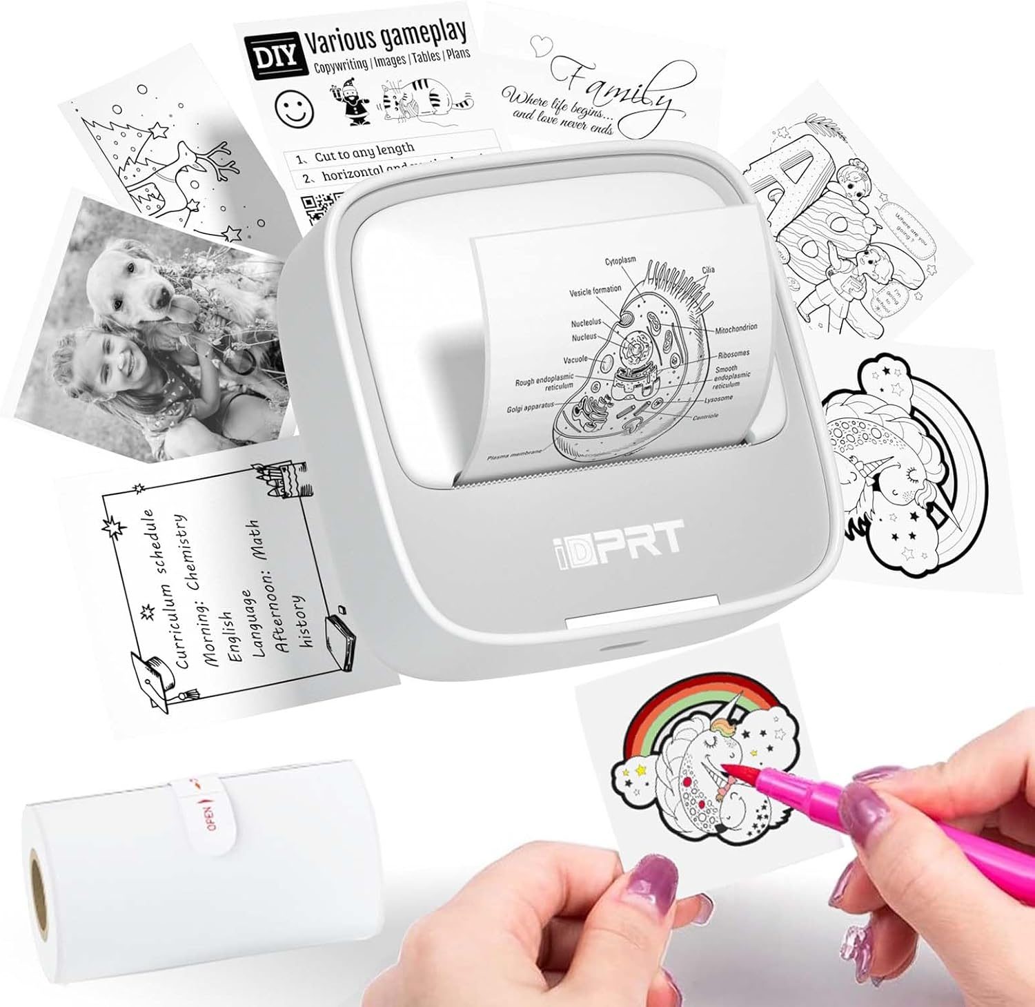 Unleash Your Creativity: Review of the iDPRT Portable Sticker Maker!